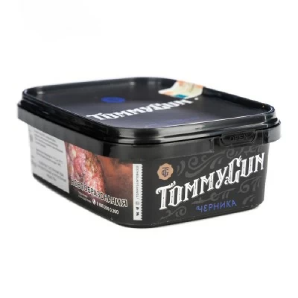 Табак Tommy Gun Blueberry (Черника) 100 гр в Калининграде