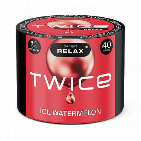 Табак TWICE Ice Watermelon (Ледяной арбуз) 40 гр в Калининграде