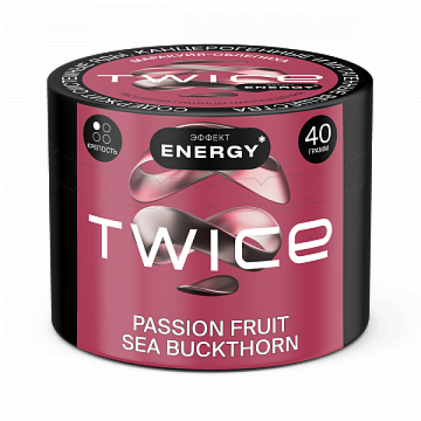 Табак TWICE Passion fruit Sea Buckthorn (Маракуйя Облепиха) 40 гр в Калининграде
