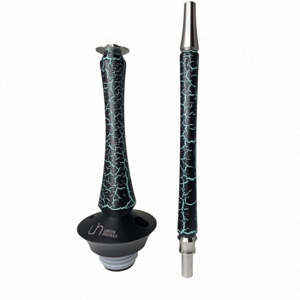 Кальян Union Hookah Sleek Кракле голубой в Калининграде