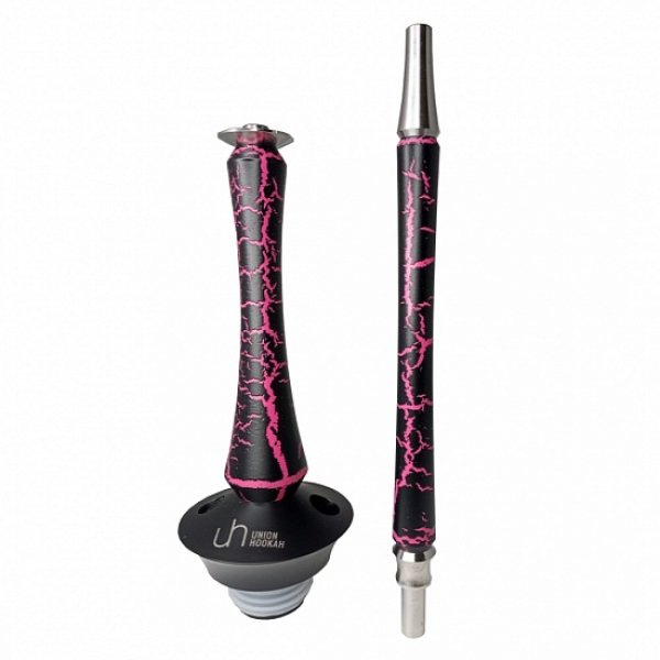 Кальян Union Hookah Sleek Кракле розовый в Калининграде