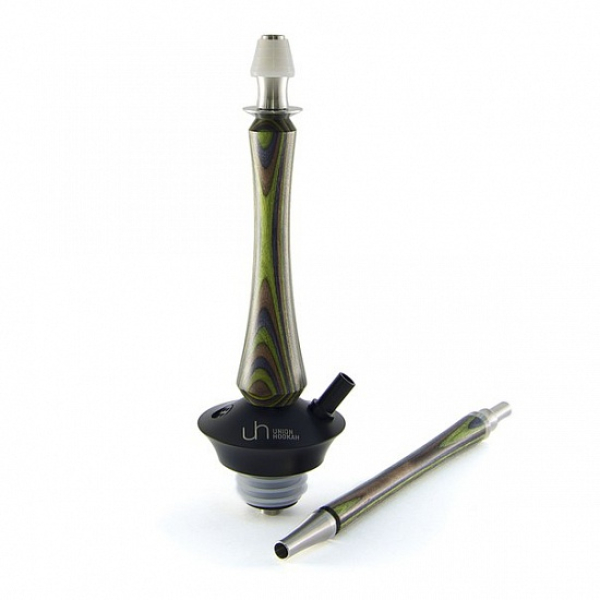 Кальян Union Hookah Sleek Ламинат зеленый в Калининграде