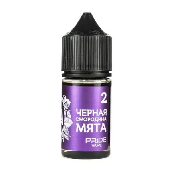 Жидкость Pride Vape Tea Salt Черная смородина мята 30 мл в Калининграде