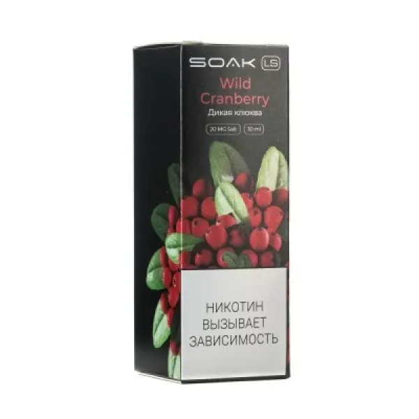 Жидкость SOAK LS Wild Cranberry 30 мл в Калининграде