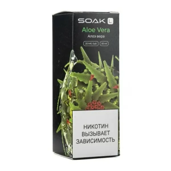 Жидкость SOAK L Aloe Vera 30 мл в Калининграде