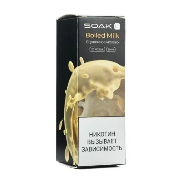Жидкость SOAK L Boiled Milk 30 мл в Калининграде