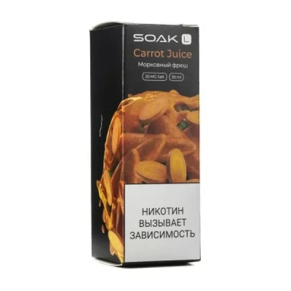 Жидкость SOAK L Carrot Juice 30 мл в Калининграде