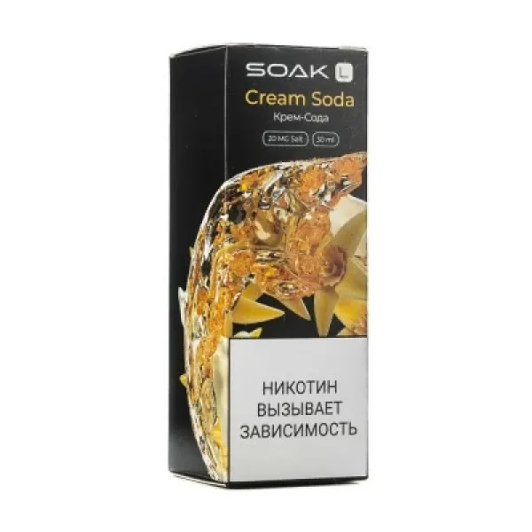 Жидкость SOAK L Cream Soda 30 мл в Калининграде