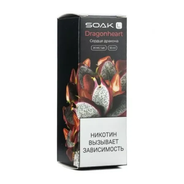 Жидкость SOAK L Dragonheart 30 мл в Калининграде