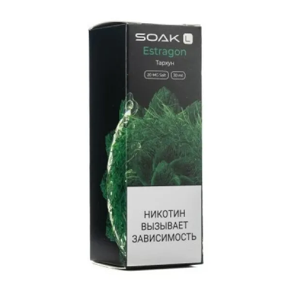 Жидкость SOAK L Estragon 30 мл в Калининграде