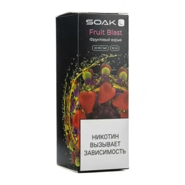 Жидкость SOAK L Fruit Blast 30 мл в Калининграде