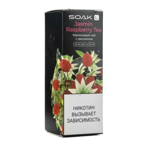 Жидкость SOAK L Jasmin Raspberry Tea 30 мл в Калининграде
