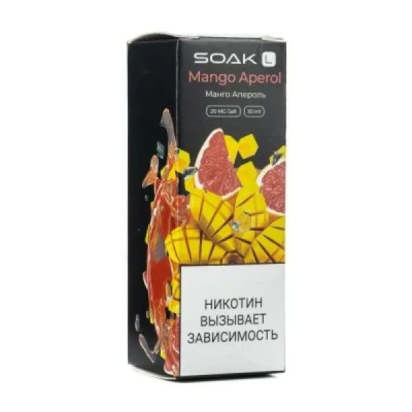 Жидкость SOAK L Mango Aperol 30 мл в Калининграде
