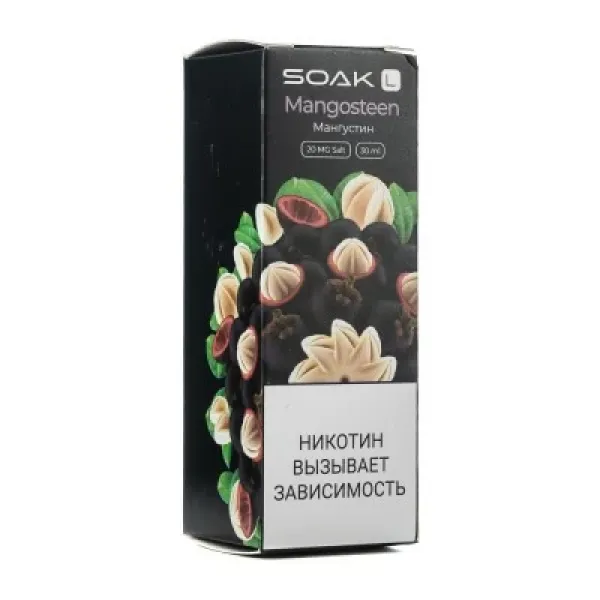 Жидкость SOAK L Mangosteen 30 мл в Калининграде