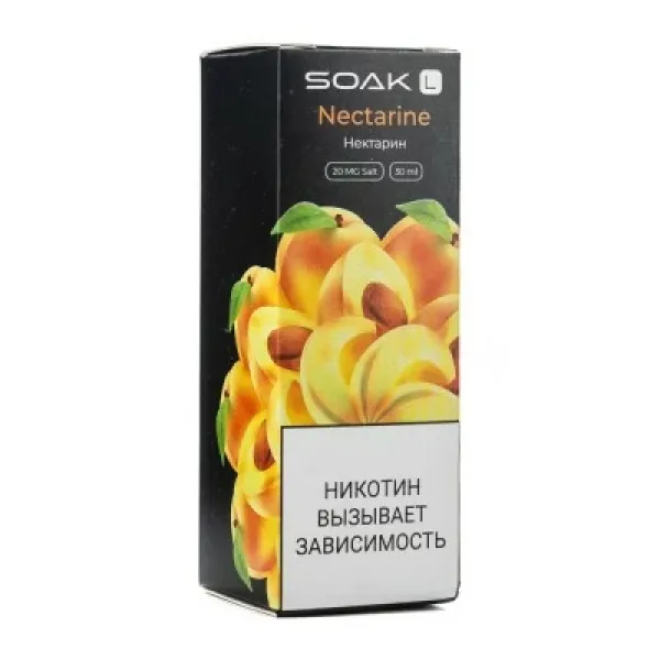 Жидкость SOAK L Nectarine 30 мл в Калининграде