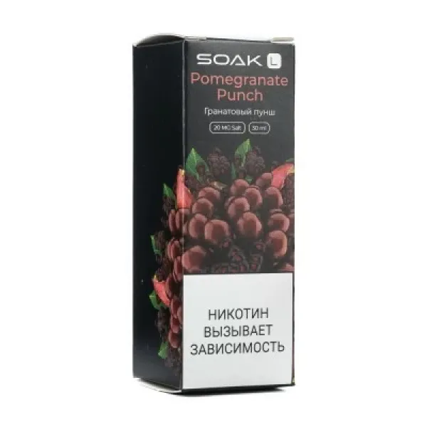 Жидкость SOAK L Pomegranate Punch 30 мл в Калининграде