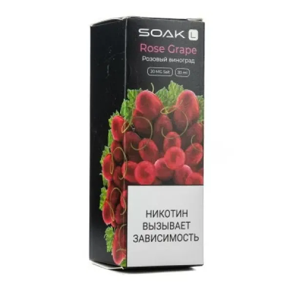 Жидкость SOAK L Rose Grape 30 мл в Калининграде