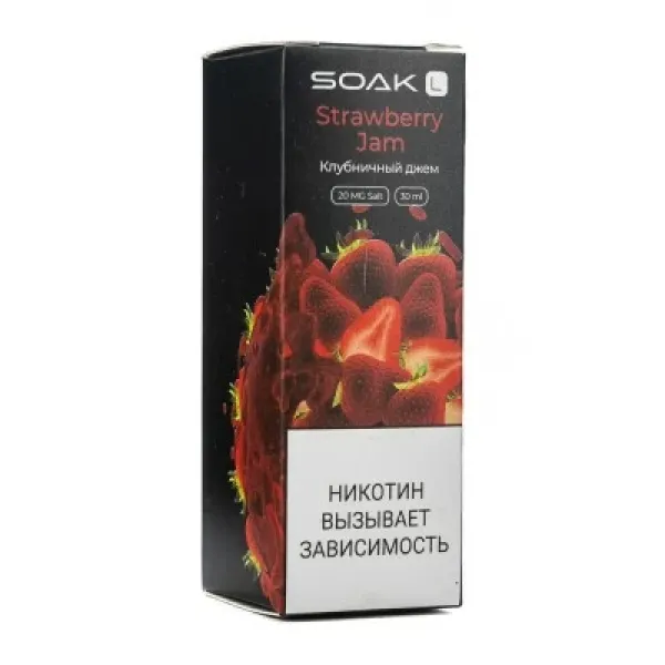 Жидкость SOAK L Strawberry Jam 30 мл в Калининграде
