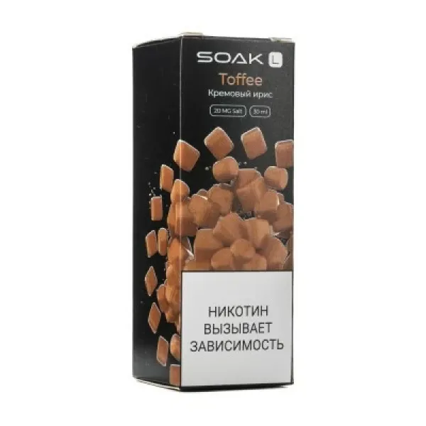 Жидкость SOAK L Toffee 30 мл в Калининграде