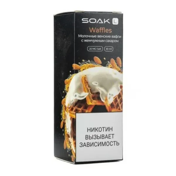 Жидкость SOAK L Waffels 30 мл в Калининграде