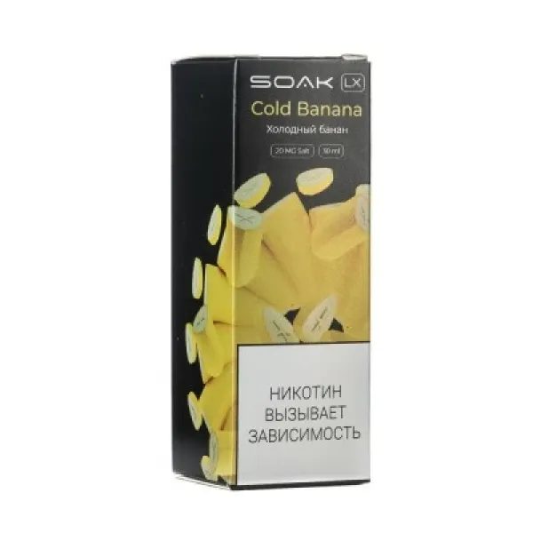 Жидкость SOAK LX Cold Banana 30 мл в Калининграде