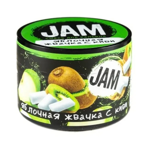Смесь JAM Яблочная Жвачка с Киви 50 гр в Калининграде