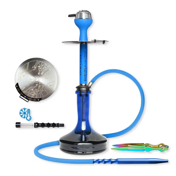 Кальян Seven star TE1 TECHNO Blue 60см в Калининграде
