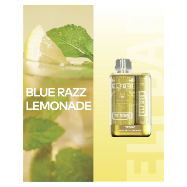 Elfbar TE5000 Blue Razz Lemonade, 5000 тяг в Калининграде