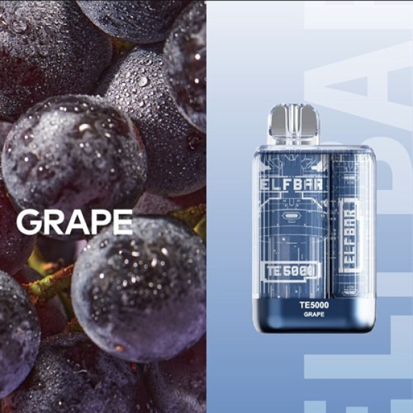 Elfbar TE5000 Grape, 5000 тяг в Калининграде