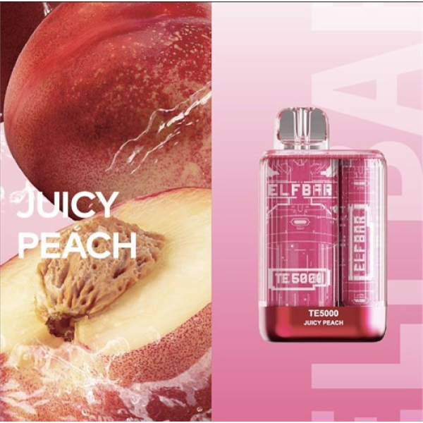 Elfbar TE5000 Juicy Peach, 5000 тяг в Калининграде