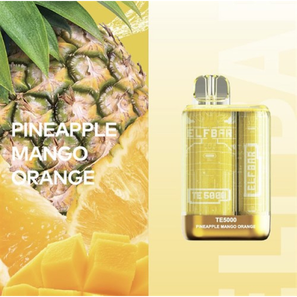 Elfbar TE5000 Pineapple Mango Orange, 5000 тяг в Калининграде