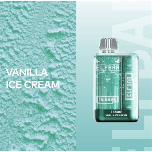 Elfbar TE5000 Vanilla Ice Cream, 5000 тяг в Калининграде