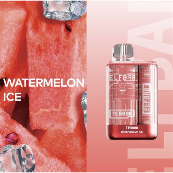 Elfbar TE5000 Watermelon Ice, 5000 тяг в Калининграде