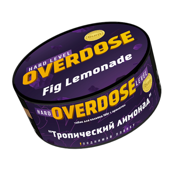 Табак Overdose Fig Lemonade (Тропический лимонад) 100 гр в Калининграде