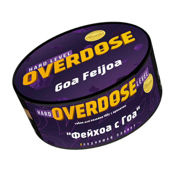 Табак Overdose Goa Feijoa (Фейхоа с Гоа) 100 гр в Калининграде