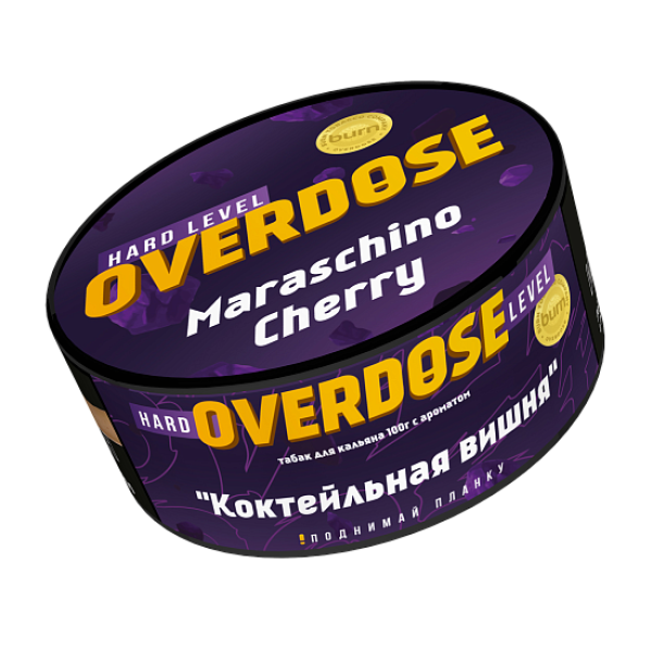 Табак Overdose Maraschino Cherry (Коктейльная вишня) 100 гр в Калининграде