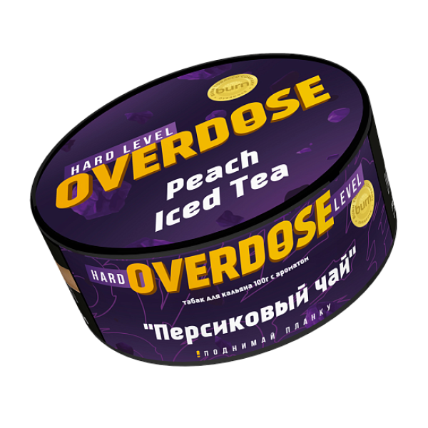 Табак Overdose Peach Iced Tea (Персиковый чай) 100 гр в Калининграде
