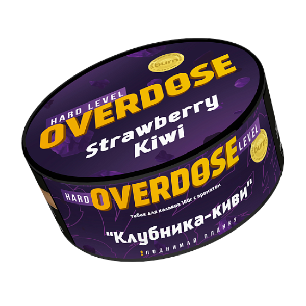 Табак Overdose Strawberry Kiwi (Клубника киви) 100 гр в Калининграде