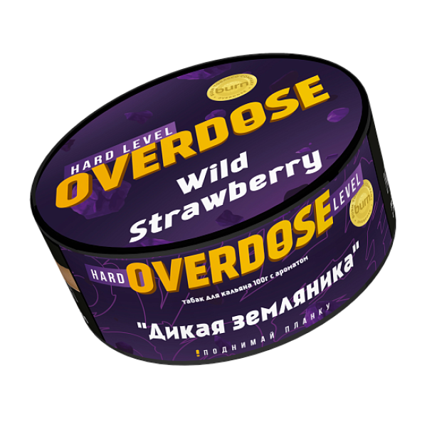 Табак Overdose Wild Strawberry (Дикая земляника) 100 гр в Калининграде