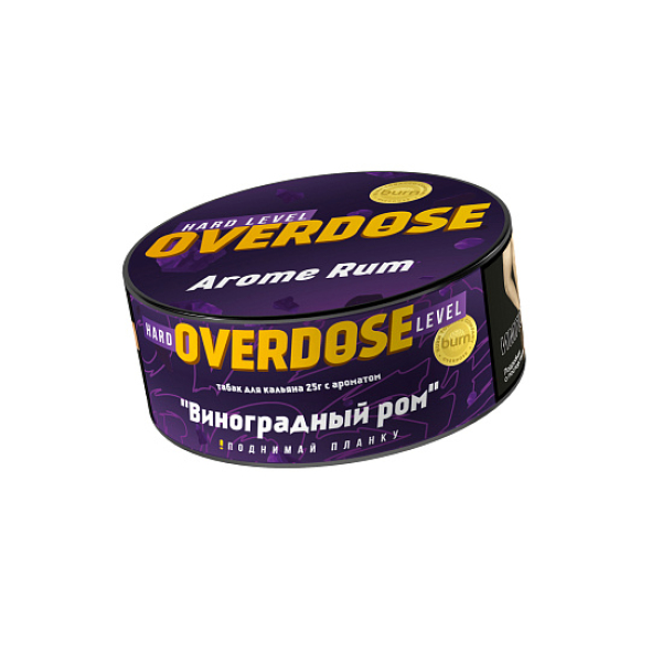 Табак Overdose Aroma Rum (Виноградный ром) 25 гр в Калининграде