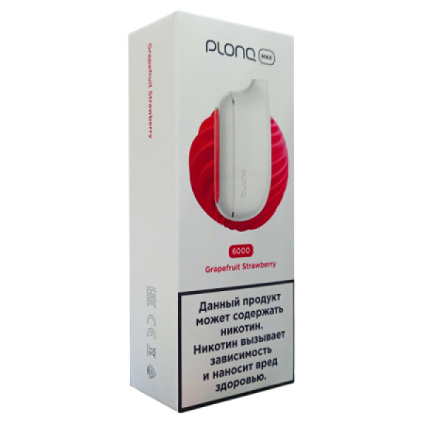 Plonq Max Grapefruit Strawberry 6000 тяг в Калининграде