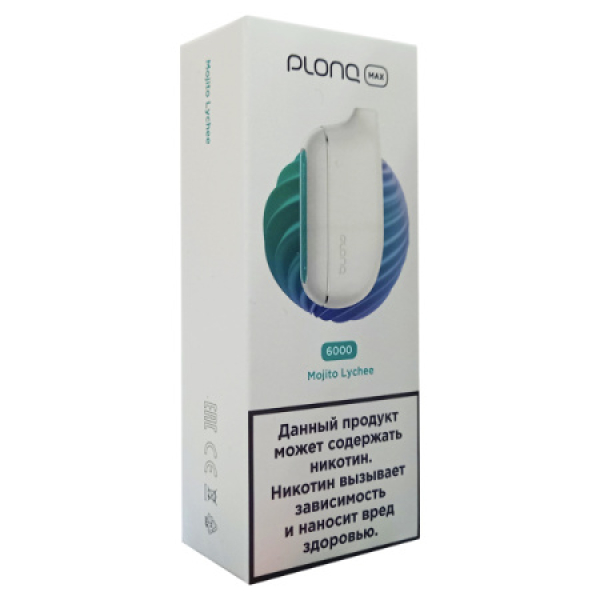 Plonq Max Mojito Lychee 6000 тяг в Калининграде