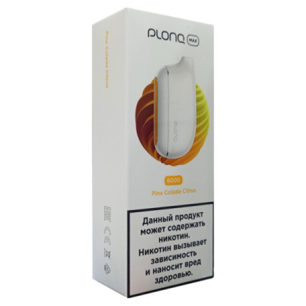 Plonq Max Pina Colada Citrus 6000 тяг в Калининграде