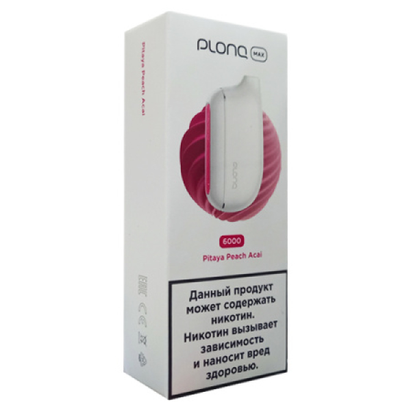 Plonq Max Pitaya Peach Acai 6000 тяг в Калининграде