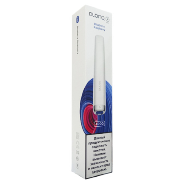 Plonq Plus Pro Blueberry Raspberry 4000 тяг в Калининграде