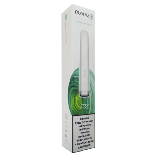 Plonq Plus Pro Lime Lemongrass 4000 тяг в Калининграде