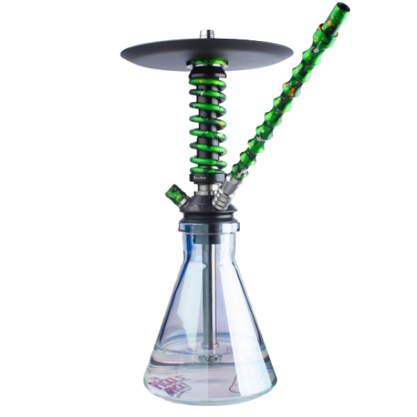 Кальян Mamay Customs Coilovers Micro Rick And Morty (Зелёный, 30 см) в Калининграде