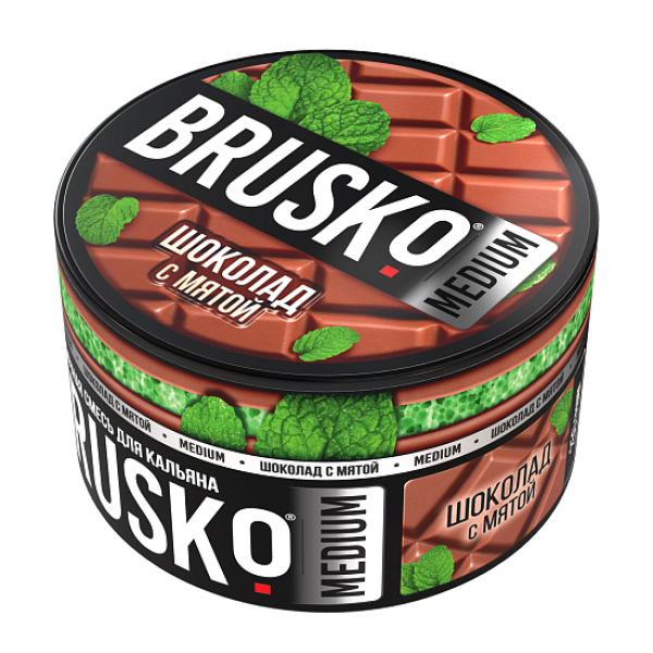 Смесь Brusko Шоколад с мятой 250 гр в Калининграде