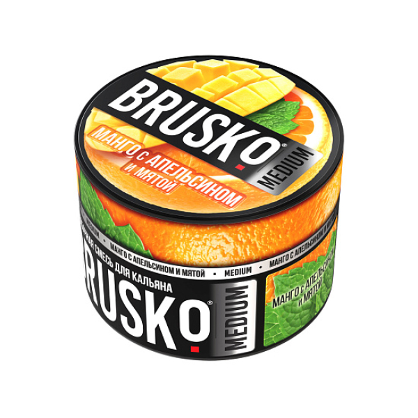 Смесь Brusko Манго с апельсином и мятой 50 гр в Калининграде