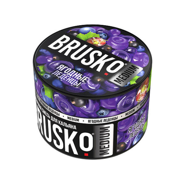 Смесь Brusko Ягодные леденцы 50 гр в Калининграде